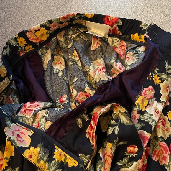 Vintage Susan Bristol Floral Rayon Skirt Size 10 - Picture 8 of 13